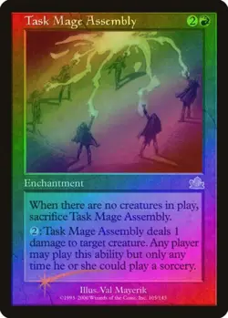 MTG Prophecy --- TASK MAGE ASSEMBLY --- FOIL! RARE! NM! Magic the Gathering! - Image 3