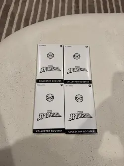 4x Magic The Gathering Marvel's Spider-Man Collector Booster Pack New MTG - Image 1
