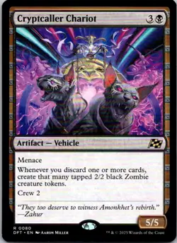 Magic the Gathering Cryptcaller Chariot Aetherdrift MTG Free Shipping! - Image 1