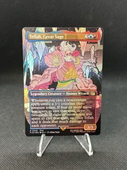 Tellah, Great Sage (Borderless) Final Fantasy Foil - Image 1