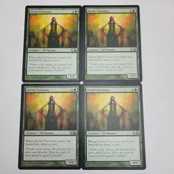 Elvish Visionary x4 - Magic 2013 - NM-LP, English - Magic 2013 - Image 1