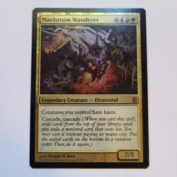 Magic the Gathering - Maelstrom Wanderer (Foil) - Commander's Arsenal - LP - Image 1
