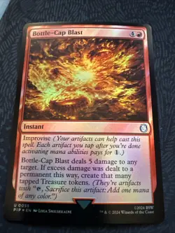 MTG - Bottle-Cap Blast - FOIL Uncommon #55 - Fallout (PIP) NM - Image 1