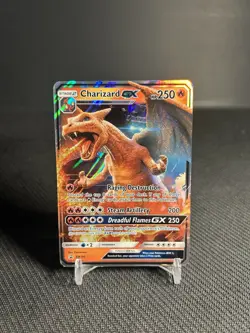 Pokemon TCG Charizard GX SM195 SM Promo NM - Image 1