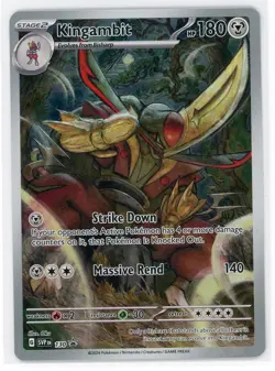 Pokemon TCG - Kingambit SVP 130 - Scarlet & Violet Promos - Illustration Rare - Image 1
