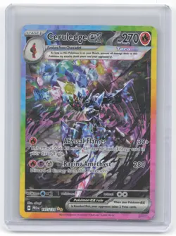 2025 Pokemon Ceruledge EX Prismatic Evolutions #147/131 Near Mint - Image 1