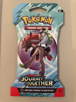 Pokemon Journey Together Scarlet & Violet Sleeved Booster Pack FREE SHIPPING - Image 1