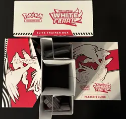 Pokemon White Flare Elite Trainer Box ETB w/ Accessories (NO PACKS OR PROMO) - Image 2