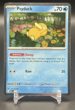 Pokemon TCG Psyduck MEP 007 Mega Evolution Pokemon Blister Promo - Image 1