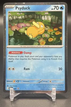 Pokemon TCG Psyduck MEP 007 Mega Evolution Pokemon Blister Promo - Image 3