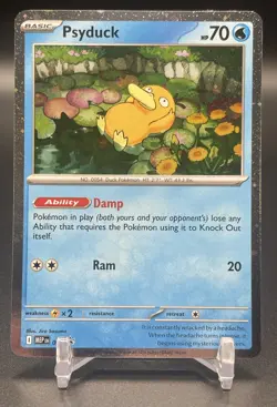 Pokemon TCG Psyduck MEP 007 Mega Evolution Pokemon Blister Promo - Image 5