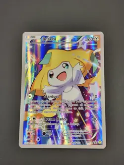2017 Pokemon TCG Jirachi XY67a XY Alternate Art Full Art Holo Black Star Promo - Image 1