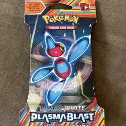 Pokemon Black & White Plasma Blast 2013 Sleeved Booster Pack Porygon Art - Image 3