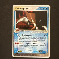 Kabutops ex 97/100 Sandstorm Holo Pokemon - Image 1