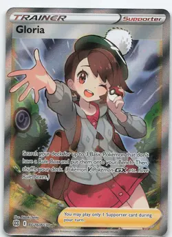 Gloria TG26/TG30 Rare Holo SWSH09: Brilliant Stars Trainer Gallery NM Pokemon - Image 1