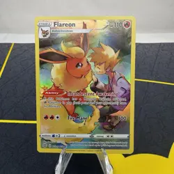 Flareon TG01/TG30 Swsh09 Brilliant Stars Trainer Gallery Pokemon TCG - Image 1