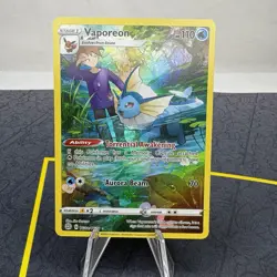 Vaporeon TG02/TG30 Brilliant Stars SWSH Trainer Gallery Pokemon TCG - Image 1