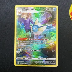 Vaporeon TG02/TG30 Brilliant Stars SWSH Trainer Gallery Pokemon TCG - Image 4