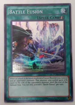 Yugioh Battle Fusion FUEN-EN056 Super Rare 1st Edition Near Mint - Image 1