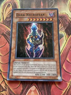 DL2-EN002 Yugioh! Dark Necrofear Super Rare Unlimited Edition NM - Image 1