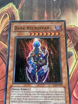 DL2-EN002 Yugioh! Dark Necrofear Super Rare Unlimited Edition NM - Image 2