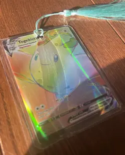 Togekiss Vmax 191/185 Vivid Voltage NM Full Art Secret Rainbow Rare Pokemon Card - Image 3