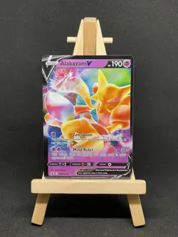 Alakazam V SWSH083 Black Star Promo Card Pokemon TCG - Image 1