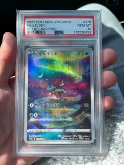 Japanese PSA10 Keldeo AR Pokemon Card - Image 1