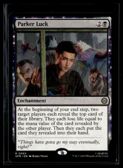 Parker Luck - 0060 - Marvel's Spider-Man MTG - NM/M - English - Image 1