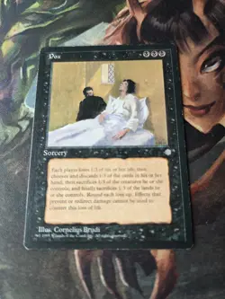 MTG Pox x1 Ice Age Lightly Played - Image 2