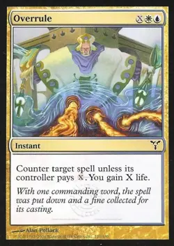 Overrule -Foil Light Play MTG Dissension - Image 1