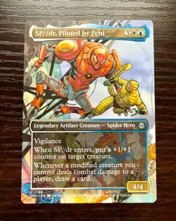 MTG SP dr, Piloted by Peni 0199 Borderless Spider-Man SPM - Image 1