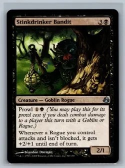 Magic The Gathering Morningtide Stinkdrinker Bandit #80/150 MTG TCG CCG - Image 1