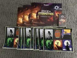 Magic The Gathering Edge of Eternities Commander Party Official Promo items MTG - Image 1