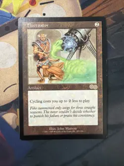 1x Fluctuator- Urza's Saga- LP- Mtg Magic The Gathering Card- Free Shipping - Image 1