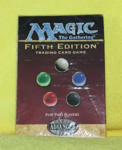 MTG FIFTH EDITION 2 Player Set --Factory Sealed--Plus BCW Deck Guards - Image 1