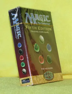 MTG FIFTH EDITION 2 Player Set --Factory Sealed--Plus BCW Deck Guards - Image 2