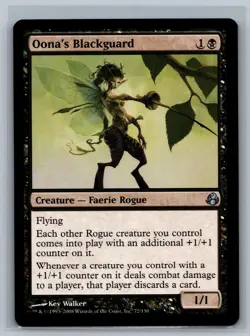 Magic The Gathering Morningtide Oona's Blackguard #72/150 MTG TCG CCG - Image 1