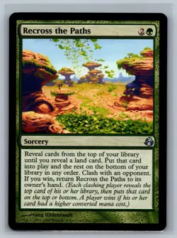 Magic The Gathering Morningtide Recross the Paths #133/150 MTG TCG CCG - Image 1
