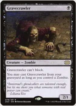 Gravecrawler (Regular, #78, NM) Double Masters 2022 (2X2), MTG - Image 1