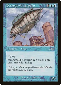 MTG Nemesis --- STRONGHOLD ZEPPELIN --- Uncommon! NM! Magic the Gathering! - Image 1
