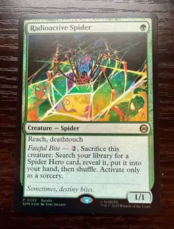 MAGIC MTG MARVEL SPIDER-MAN 0285 RADIOACTIVE SPIDER-MAN - Image 1