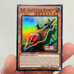 YuGiOh! - R.B. Ga10 Pile Bunker DOOD-EN092 Super Rare 1st Edition Near Mint - Image 1