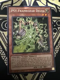 YUGIOH 1ST EDITION HSRD-EN032 PSY-FRAMEGEAR DELTA RARE NEAR MINT (NM) - Image 1