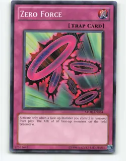 Zero Force STOR-EN064 Storm of Ragnarok YuGiOh Card - Image 1