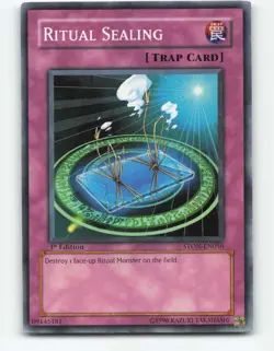 Ritual Sealing STON-EN056 Strike of Neos-1st Edition YuGiOh - Image 1