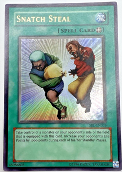 Snatch Steal SRL-EN036 Spell Ruler 25th Anniversary Edition Reprint YuGiOh Card - Image 1