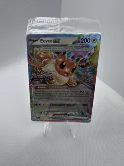 Pokemon Eevee EX TCG Stamped Prismatic Card 075/131 Sealed Promo - Image 1