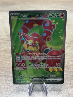 Pokemon TCG Volcanion EX Full Art Card Journey Together 171/159 - Image 1