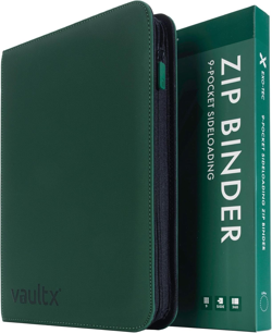 9 Pocket Trading Card Zip Binder, 360 Cards, Premium Exo-Tec Album Material, 20 - Image 1